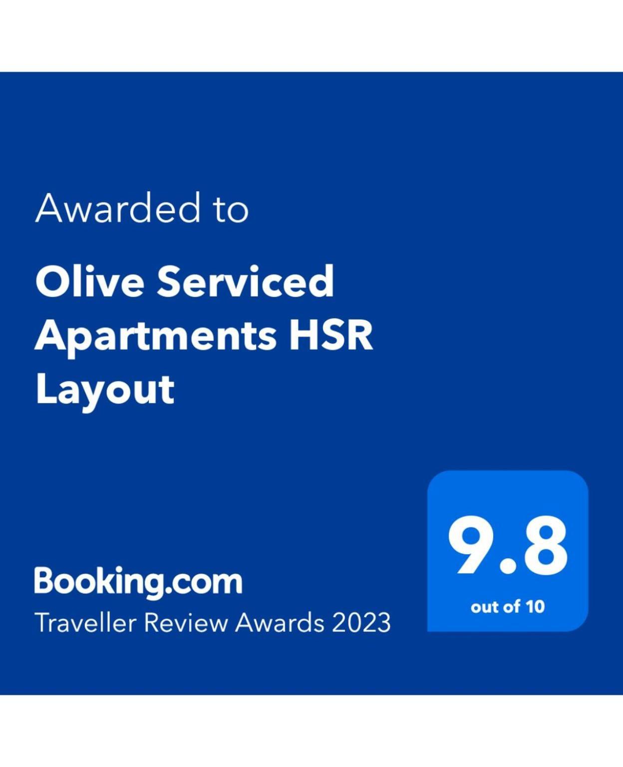 Olive Serviced Apartments Hsr Layout Bangalore Exterior foto